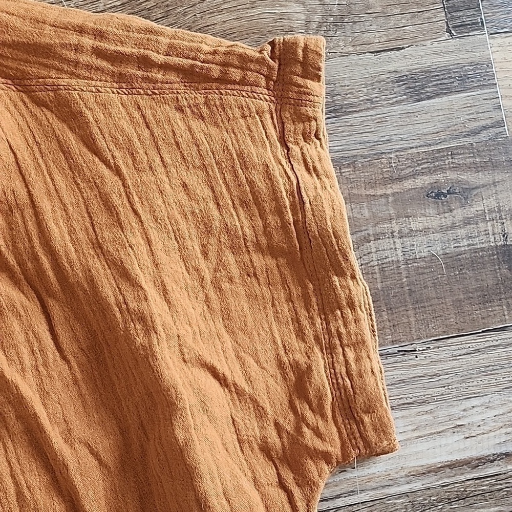 NWT Old Navy Button Down Oversized Cropped Shirt Sz XL - Picture 4 of 6